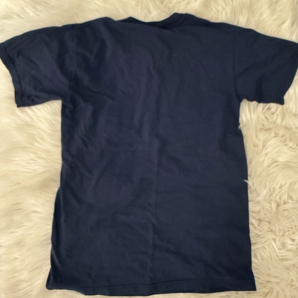 Vintage Track T-Shirt | Norwin Track navy and gold small - Picture 4 of 4